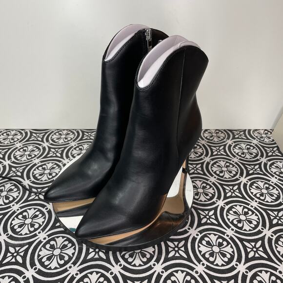 Marc Fisher Women's Revati Pointy Toe Booties 5.5m black - Picture 2 of 12